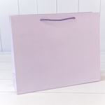 Пакет подарочный 39.5х32х12см "Фактура" (Сиреневый)