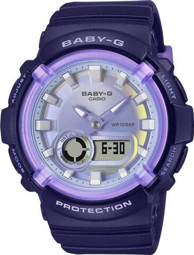 Японские наручные часы Casio Baby-G BGA-280DR-2A с хронографом