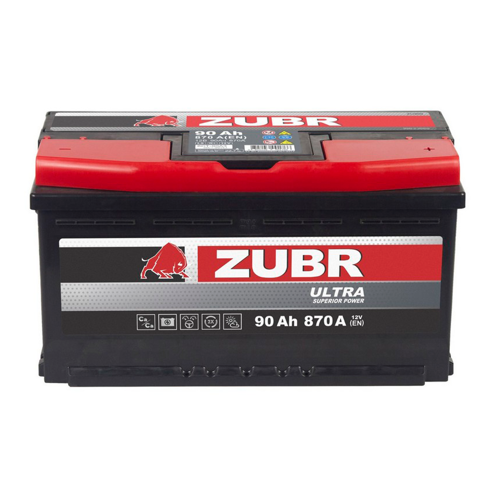 Аккумулятор ZUBR Ultra (92Ah, 880A, R+) ZU920