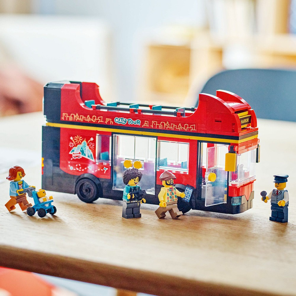 LEGO City - Красный, двухэтажный автобус 60407