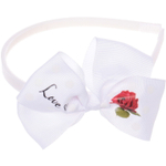 Ободок для волос детский на блистере «Rapunzel- Love of flowers», микс 6 цветов, 1 см