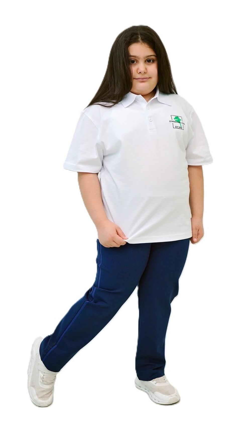 Поло с коротким рукавом для мальчиков и девочек