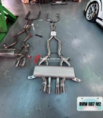 Выхлопная система и диффузор заднего бампера для BMW M2 G87 2023+ БМВ тюнинг