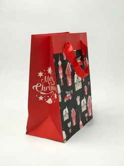 новогодний пакет, новогодняя сумка, пакет подарочный, пакет на новый год, новогодняя упаковка
