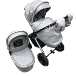 Модульная коляска 2 в 1 luxmom 750 Серый