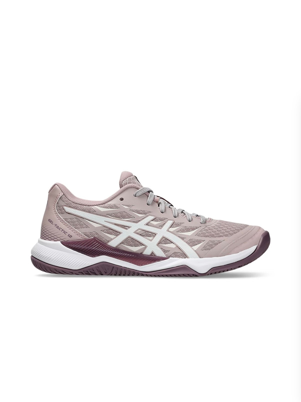 ASICS, GEL-TACTIC 12, WATERSHED ROSE/WHITE, WOMEN, US 8 /EUR 39,5 /UK 6 /СМ 25