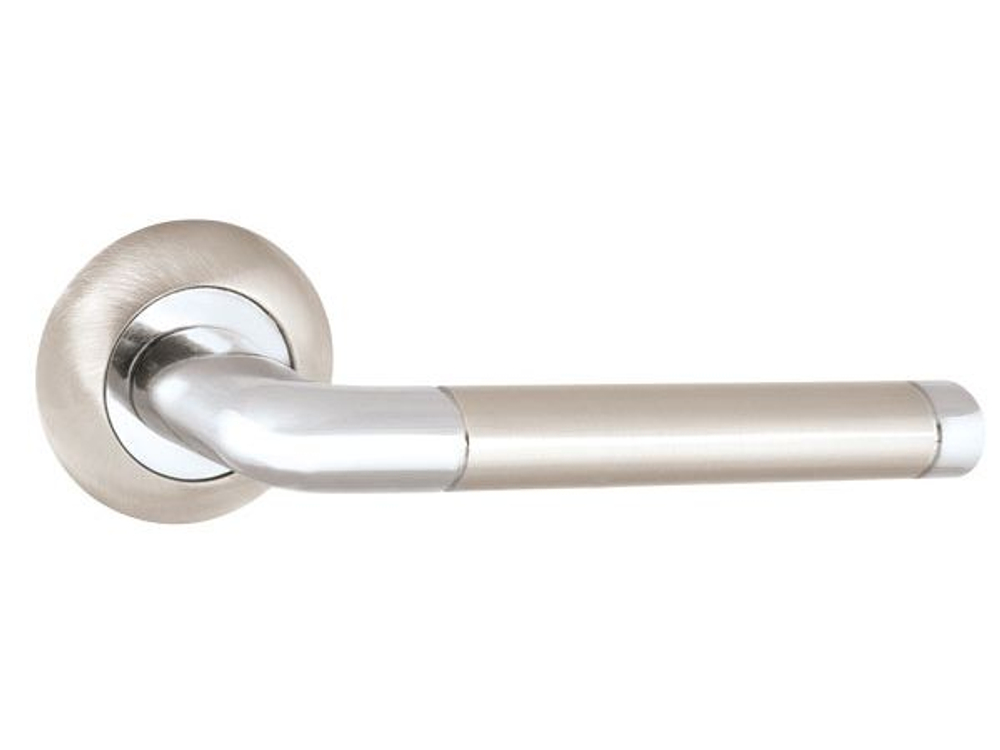 Ручки дверные REX TL SN/CP-3 матовый никель/хром