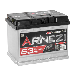 Аккумулятор ARNEZI EFB Start-stop 63 А/ч обратный R+ 242x175x190 L2 EN 560 А