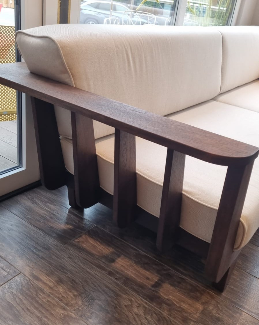 Комплект угловой YACHTLINE Диван и Кушетка GULFSTREAM + 3 журнальных стола Gulfstream