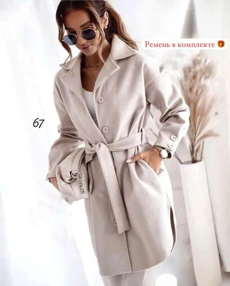 Пальто 50343616 Fabrika