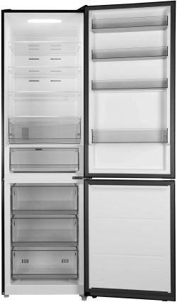 Холодильник Hyundai CC50073F (черное стекло)