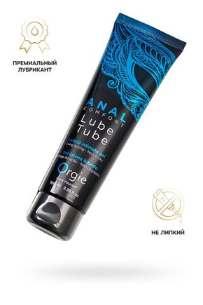 Анальный гель ORGIE Lube Tube, водно-силиконовая основа, 100 мл