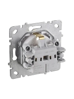 Розетка NILSON 1СП орех Touran wood c заземлением