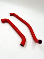 Патрубки регулятора холостого хода (РХХ) УАЗ Патриот, Хантер ЗМЗ-409 силикон 3 шт красные