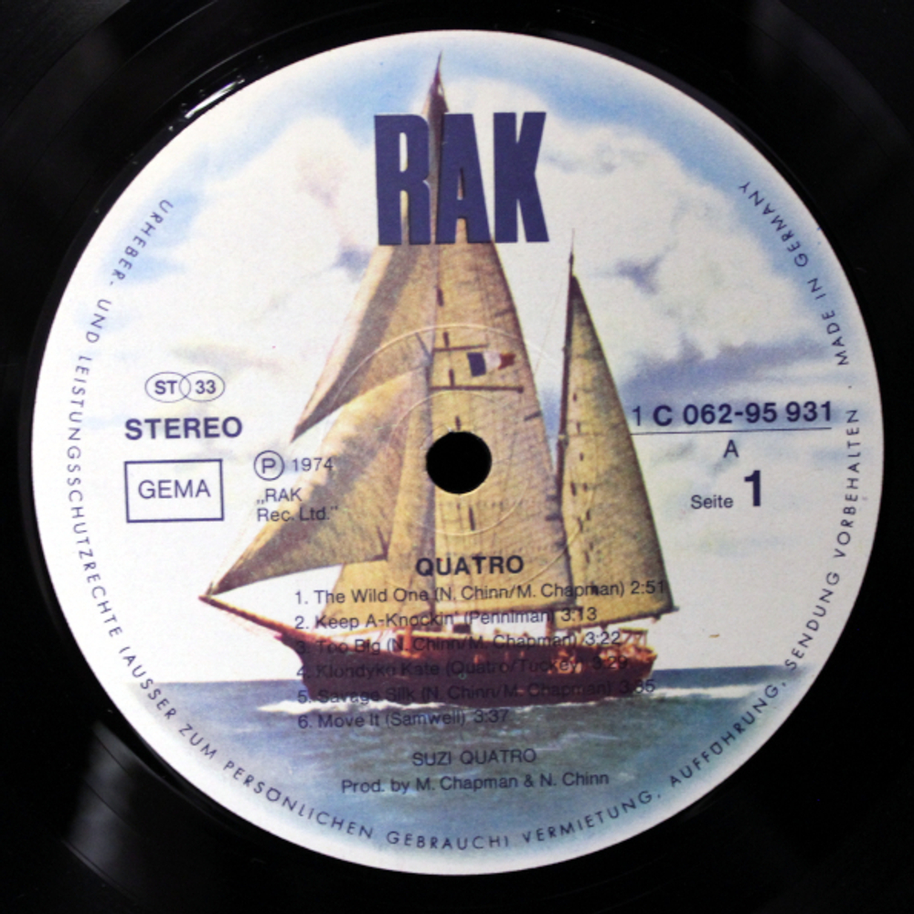 Suzi Quatro / Quatro (LP)