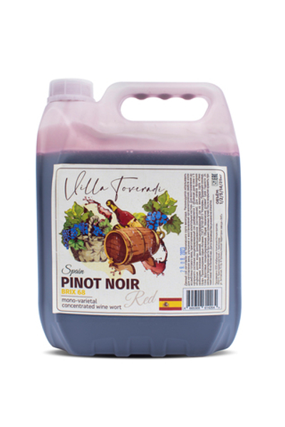 Моносортовое винное сусло PINOT NOIR (красное), 5 кг