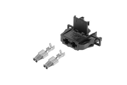 Разъем 1J0972752 (2pin) 2 контакта мотора отопителя салона для Audi, Dodge, Seat, Skoda, Volkswagen. (CARGEN)
