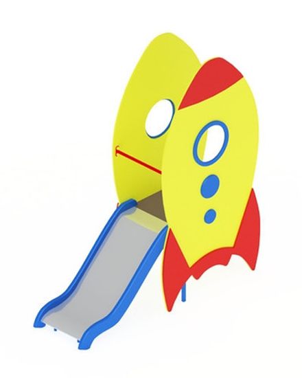 Игровое уличное оборудование Горка Ракета H-900 ИО 411