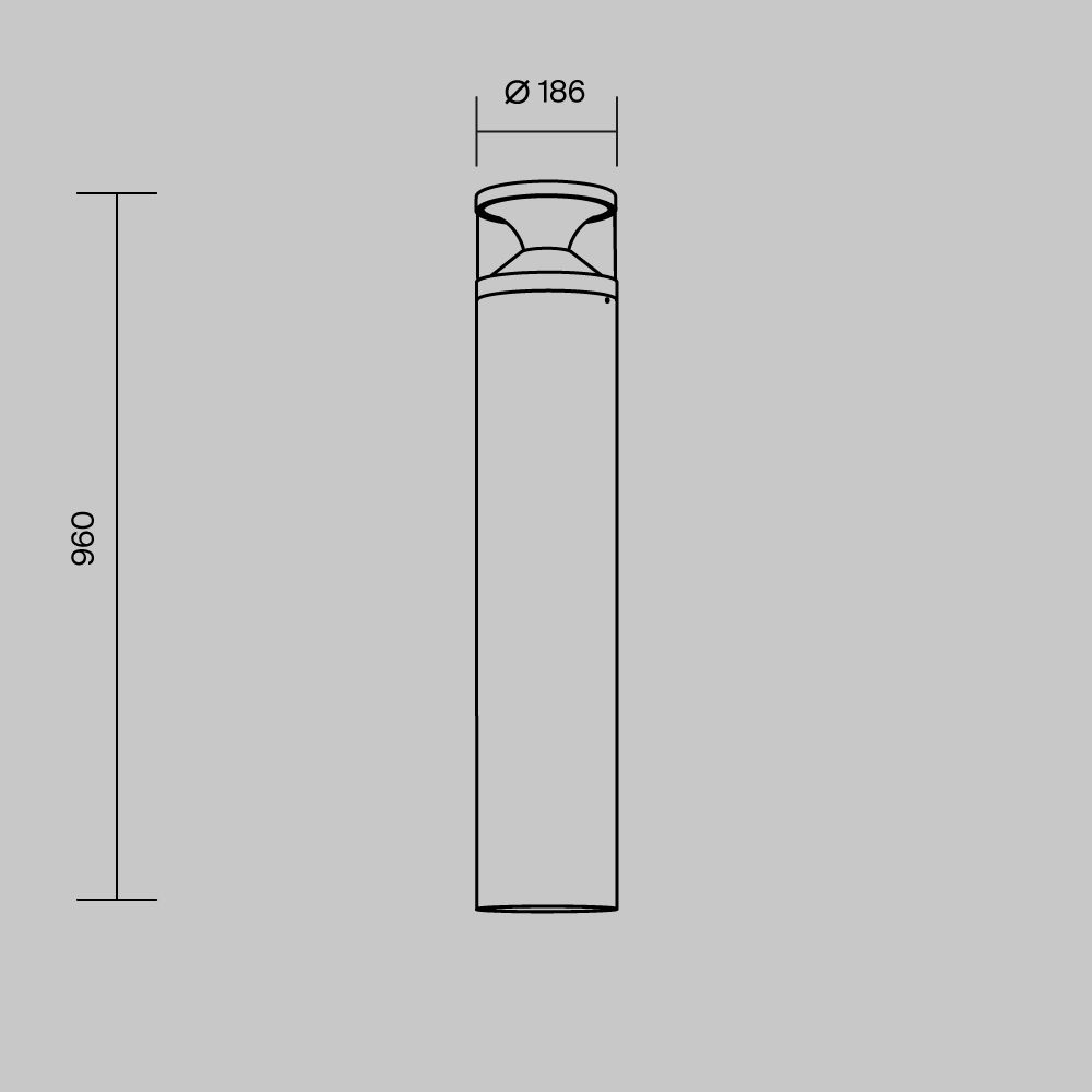 Уличный ландшафтный светодиодный светильник Maytoni   O496FL-L21B3K2