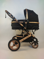 Коляска-трансформер с сумкой 2 в 1 Luxmom 518-SW