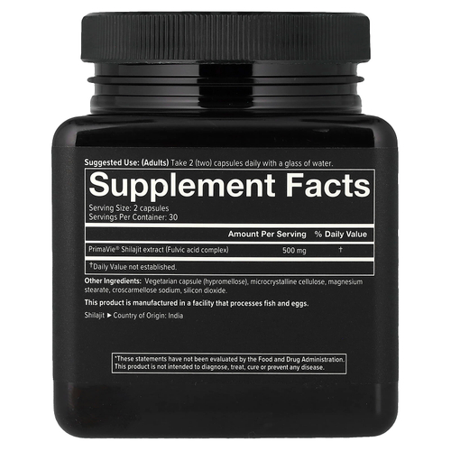 Youtheory, Men®, мумиё, 60 растительных капсул (250 мг в 1 капсуле)