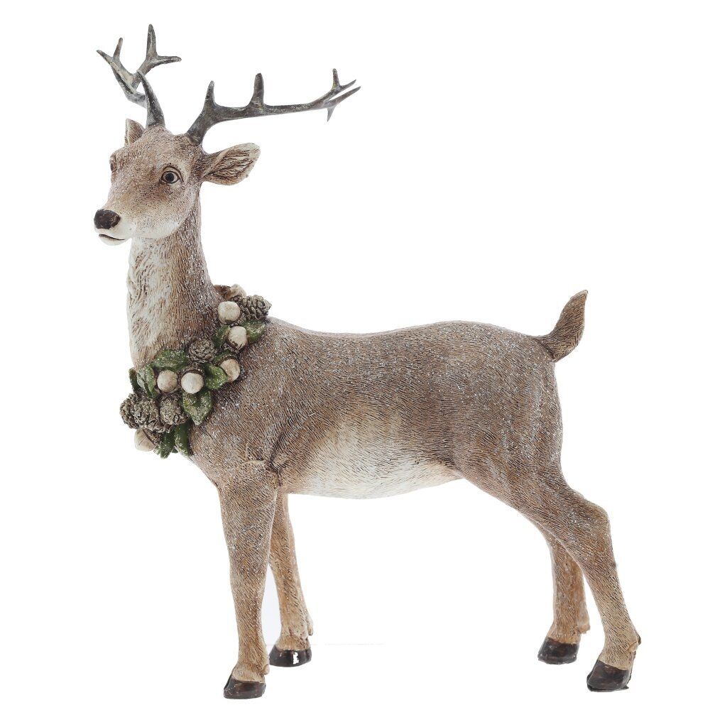 GAEM Фигурка декоративная "Олень", L19 W6 H25 см