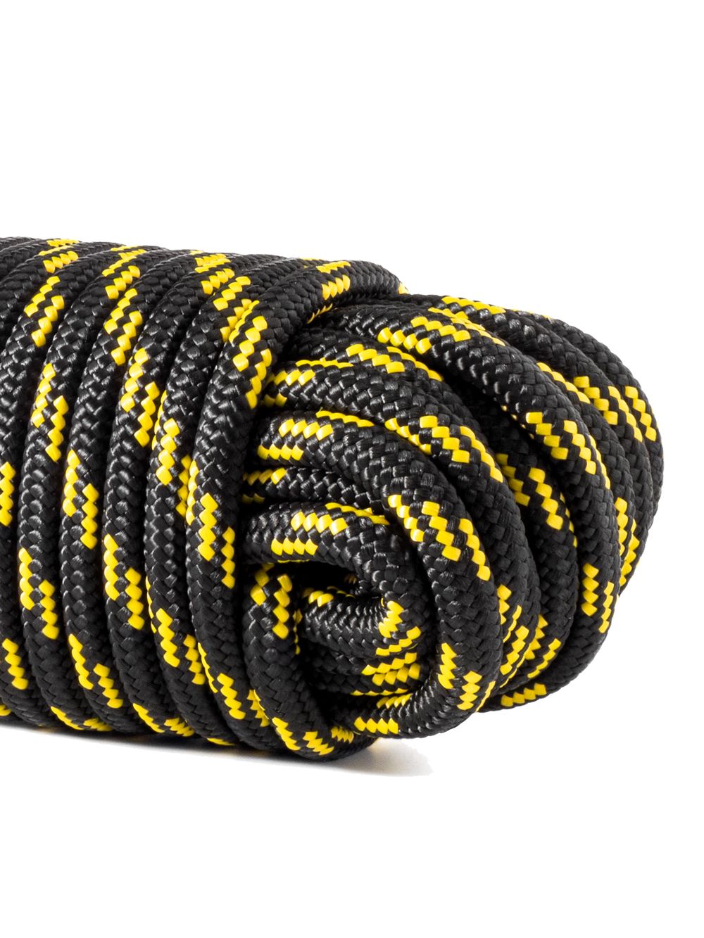 Якорная намотка (фал), диаметр 8мм, длина 30м шнур полипропиленовый плетеный с сердечником