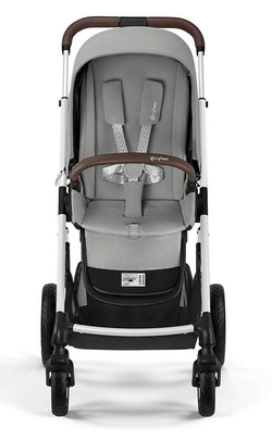 Прогулочная коляска Cybex Talos S Lux SLV Stone Grey с дождевиком