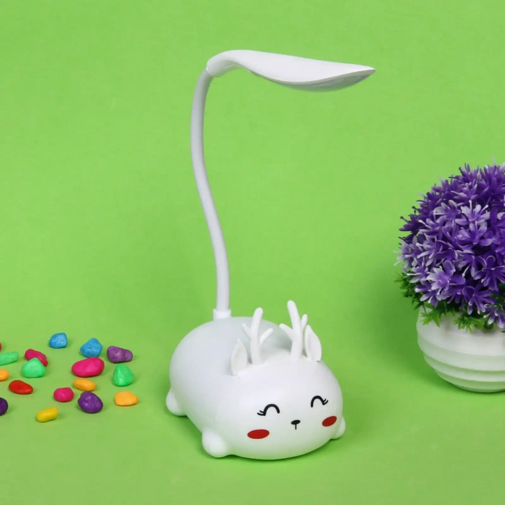 Светильник настольный «Marmalade-Олененок» LED 28,5*9,2*6,8см USB 5v 3w, Белый