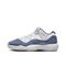 Jordan Air Jordan 11 RETRO Детские баскетбольные кроссовки Низкие Белый и синий цвет Унисекс