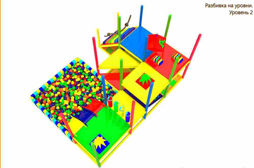 Детский игровой лабиринт «Морское приключение»