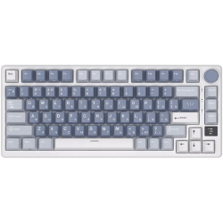 Клавиатура Клавиатура RK-M75 беспроводная Ocean Blue, линейные свитчи RK Silver