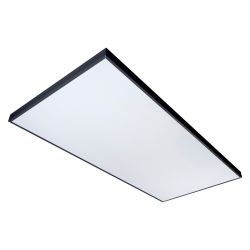 ULP-60120 60W-4000К-LL IP40 PREMIUM OPAL BLACK Светильник светодиодный потолочный. Белый равномерный свет 4000K. 7700Лм. Корпус черный. В комплекте с и-п. ТМ Uniel