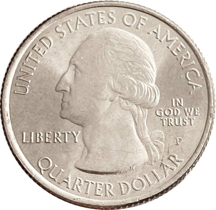 25 центов (1/4 доллара, квотер) 2015 США «Национальный монумент Гомстед» (P) (26-й парк)