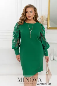 Платье 2330-зеленый Minova
