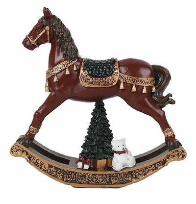 Лошадка-качалка. 14*3,5*14 см.