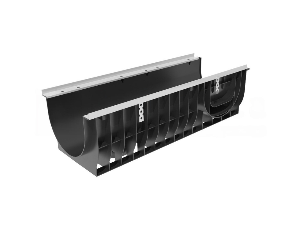 Лоток водоотводный Gidrolica Super DN300 ЛВ-30.38.29,6 – пластиковый, класс нагрузки E600