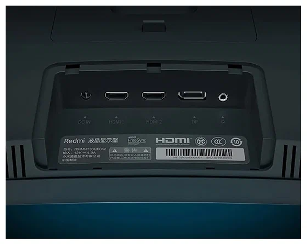 30" Монитор Xiaomi Curved Gaming Monitor 30, 2560x1080, 200 Гц, *VA, Global, черный