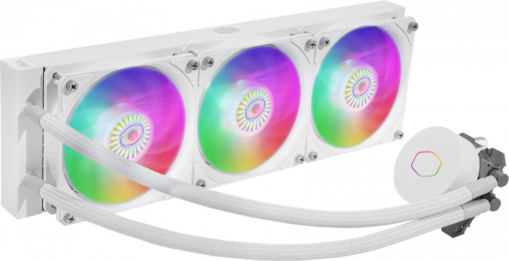 Система жидкостного охлаждения Cooler Master MasterLiquid ML360L V2 ARGB White (MLW-D36M-A18PW-RW)
