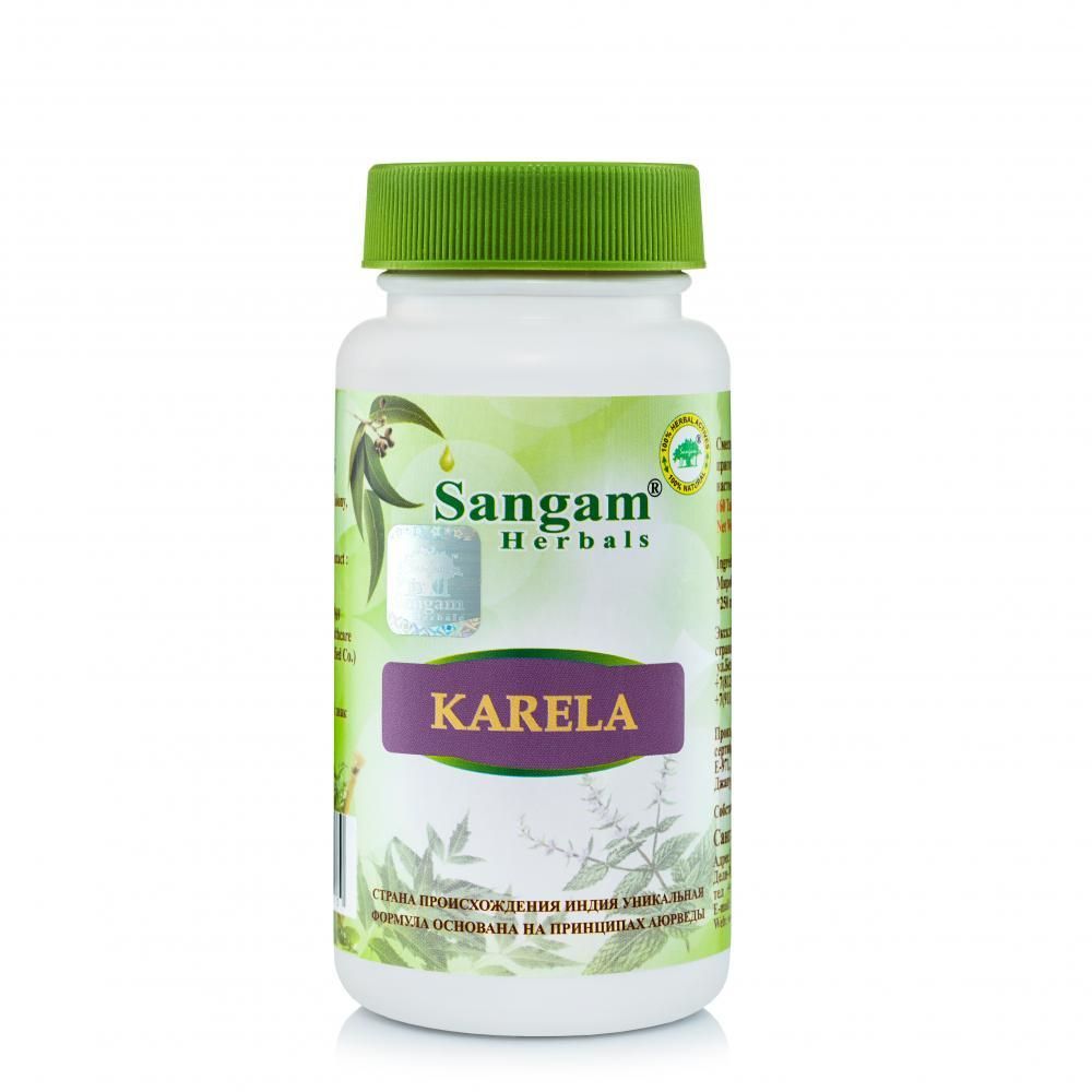 БАД Sangam Herbals Karela Карела (950 мг) 60 таб