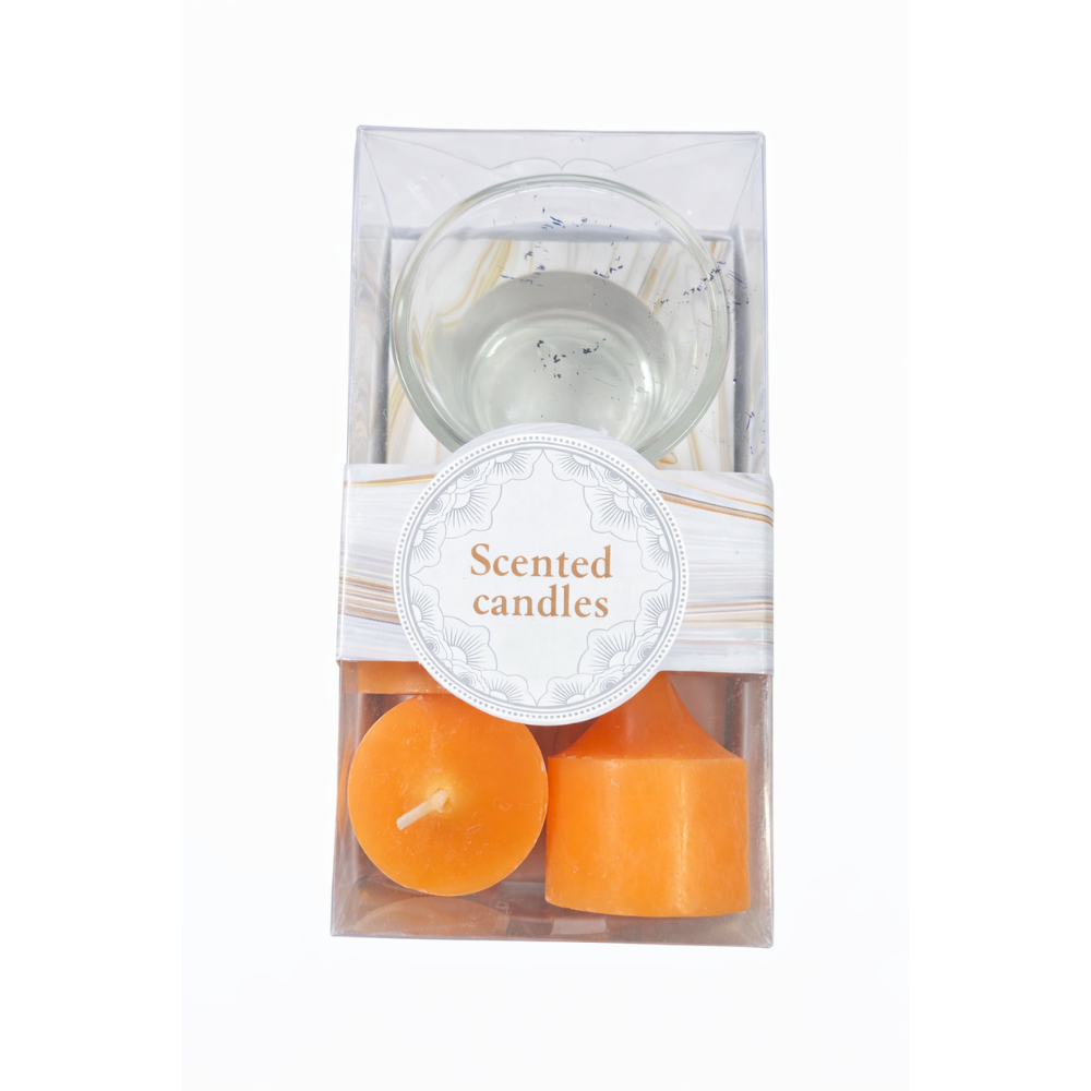 Ароматизированные свечи Scented candles 4 шт