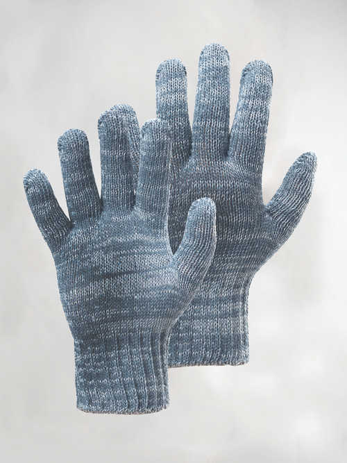 Перчатки ХБ (5 нитей, 10 класс) серые