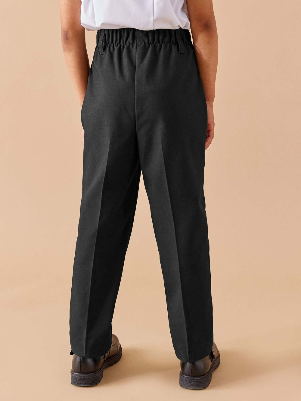 Брюки школьные для девочки Next M82-157, Черный