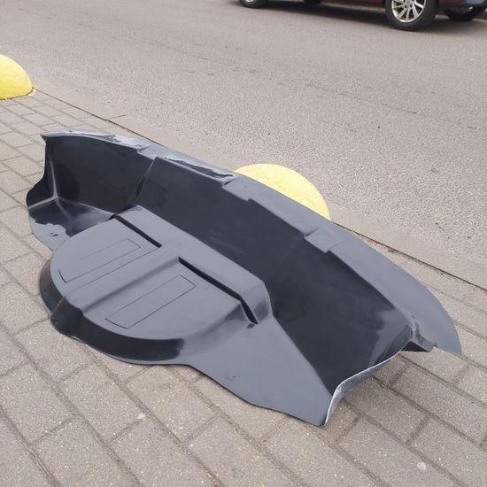 Защита бампера заднего к BYD Yuan Plus