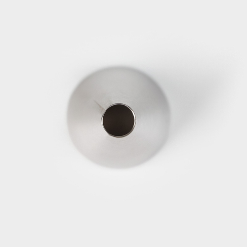 Насадка кондитерская «Трубочка», d=2,4 см, выход 0,6 см, нержавеющая сталь