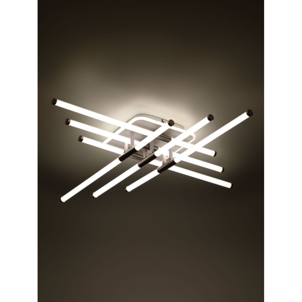 Светильник потолочный светодиодный Rivoli 6196-733 Morgan LED 110 Вт 3000-6000 К с пультом | Интерьерные светодиодные светильники