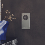 Терморегулятор электронный VOLTUM S70 с индикацией и датчиком, для теплого пола, (титан)