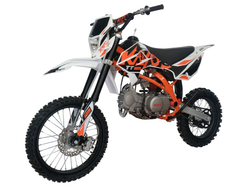 Питбайк KAYO BASIC TT125 17/14 KRZ (механ. сцепл., кикстартер, 2024 г.)