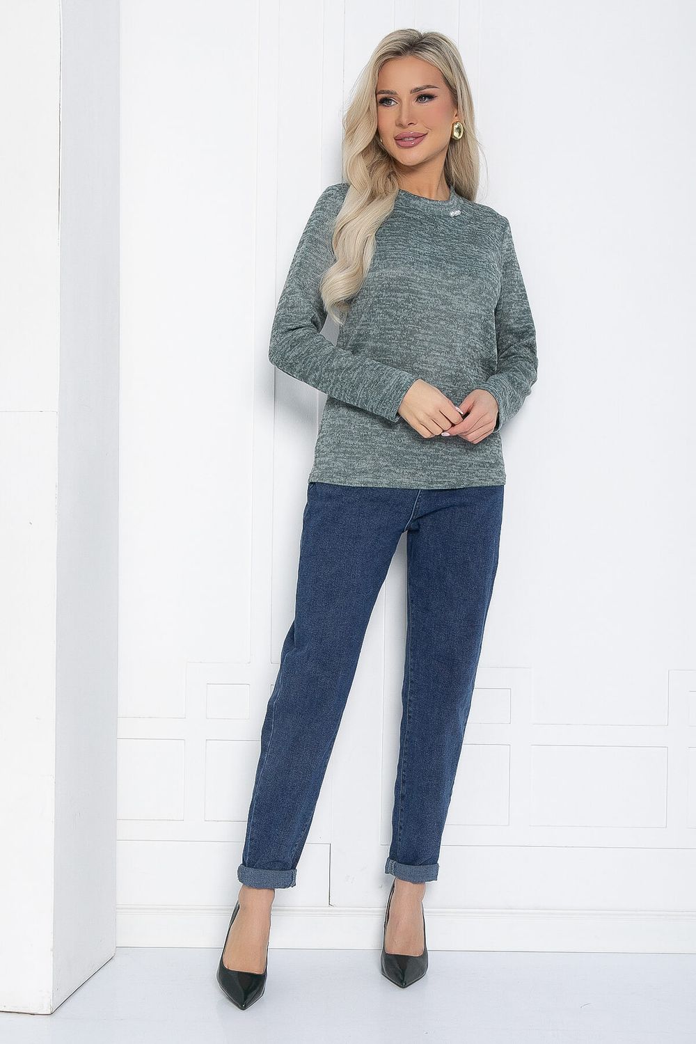 Джемпер Сатина (мята) Б12539-8 LT Collection