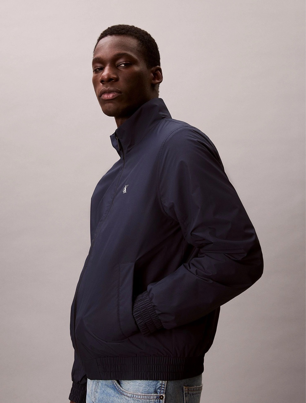 Куртка Calvin Klein Ripstop Padded Dark Sapphire